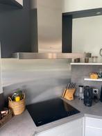 Novy inox afzuigkap/dampkap ‘wandschouwkap’ 90 cm, Ophalen, Wandschouwkap, Zo goed als nieuw, Vrijstaand