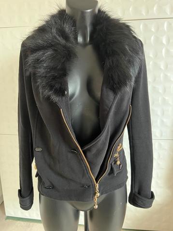 Gilet avec fourrure MET pour femme Taille S beschikbaar voor biedingen