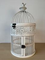 Decoratieve witte metalen vogelkooi Zara Home, Huis en Inrichting, Ophalen, Nieuw