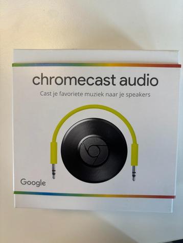 Chromecast audio, Neuf, Google Dublin - Gordon House Gordon House, 4 Barrow St Grand Canal Dock Dublin 4, D04 V4X7 Ierland, Enlèvement ou Envoi