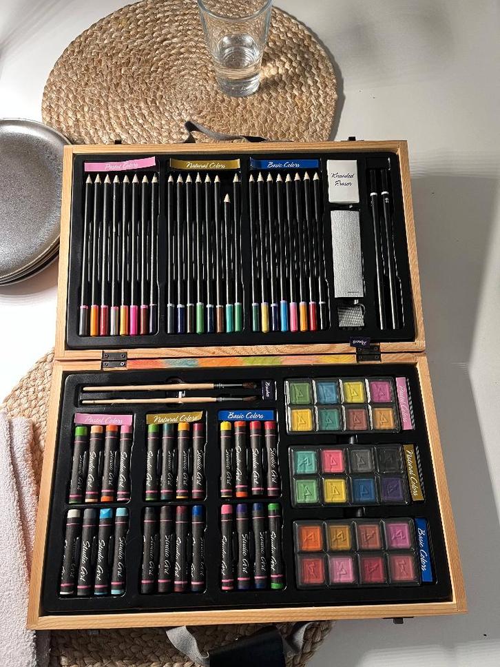 Knutselset, Hobby en Vrije tijd, Knutselen, Gebruikt, Materiaal, Ophalen