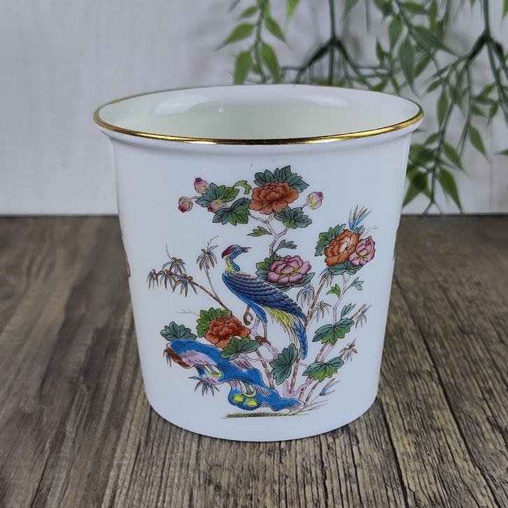 Wedgwood Kutani Crane Bloempot, Antiek en Kunst, Antiek | Servies los, Ophalen of Verzenden