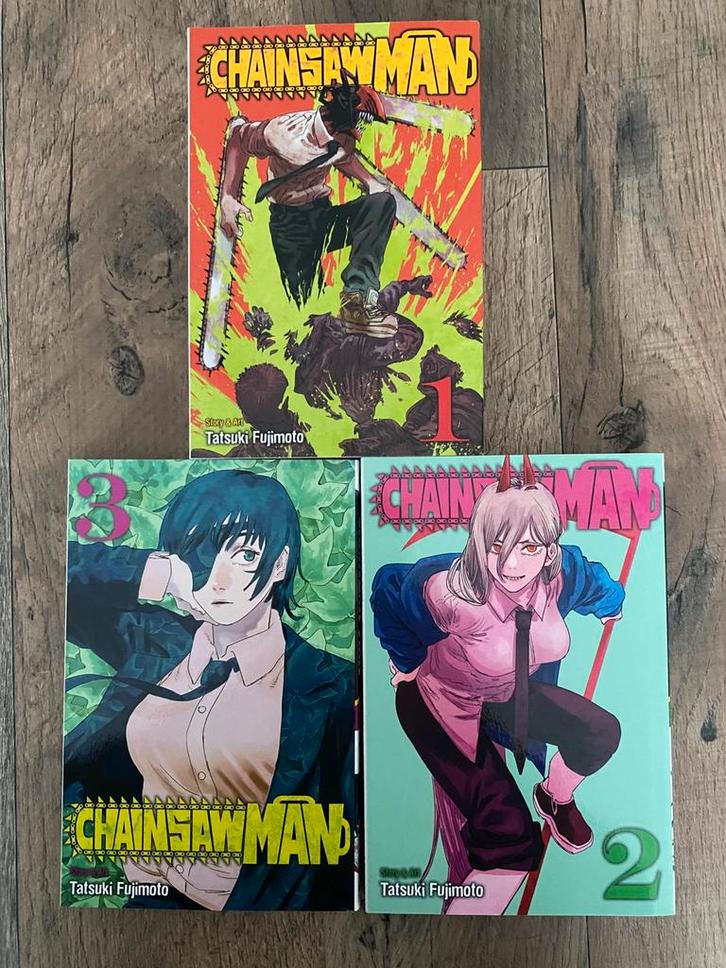 Tatsuki Fujimoto - Chainsaw Man, Vol. 1 tot 3, Livres, BD | Comics, Enlèvement ou Envoi