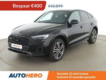 Audi Q5 40 TDI quattro S line (bj 2021, automaat) beschikbaar voor biedingen