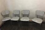 Chaises Formica, Vintage, Enlèvement, Métal, Noir