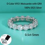 Nieuwe ring, 7 karaat!, Verzenden, Wit, Nieuw, 17 tot 18