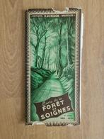 Plan vintage Forêt de Soignes (anni 50), Boeken, Atlassen en Landkaarten, Gelezen, De Rouck, Ophalen of Verzenden, Landkaart