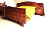 Art Deco Tweepersoons-Slaapkamer wortelhout, Ophalen, Zo goed als nieuw, Tweepersoons, Retro Vintage Art Deco