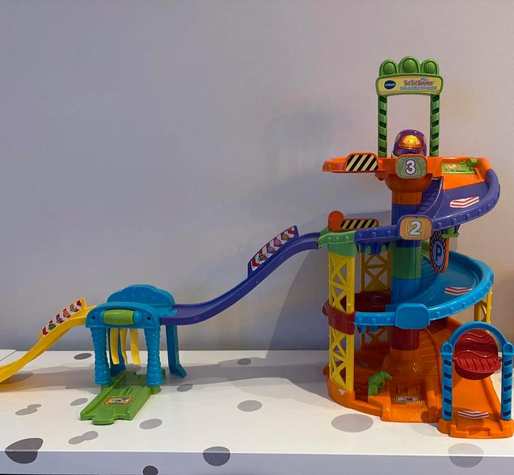 Tut tut bolides mon parking toboggan, Kinderen en Baby's, Speelgoed | Vtech, Gebruikt, Ophalen