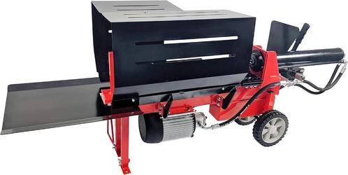 Houtklover electrisch 8 ton horizontaal, Tuin en Terras, Kloofmachines, Nieuw, Liggend, Elektrisch, Ophalen