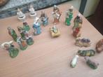 20 figuren uit de kerststal van aardewerk, Diversen, Kerst, Ophalen of Verzenden