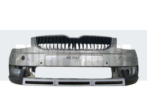 BUMPER SKODA OCTAVIA 3 III SCOUT voorbumper MZ1063, Auto-onderdelen, Carrosserie, Bumper, Voor, Gebruikt, 6 maanden garantie, Ophalen of Verzenden