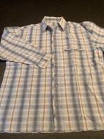 WE grijsblauw geruit hemd met zakje : 134/140, Garçon, WE, Enlèvement ou Envoi, Chemise ou Chemisier