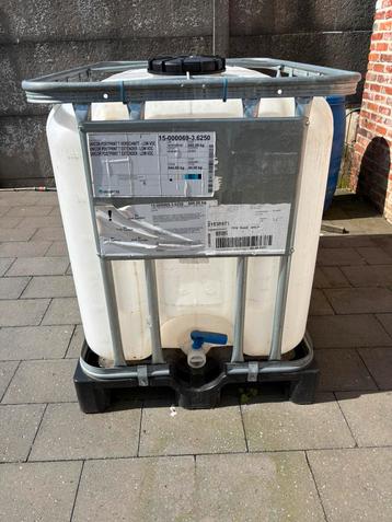 IBC container ( watervat ), Enlèvement