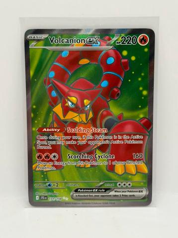Volcanion Ex 171/159 UR Full Art Journey Together SV9 beschikbaar voor biedingen