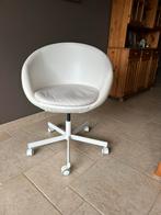 Bureastoel, Enlèvement, Comme neuf, Blanc, Chaise de bureau