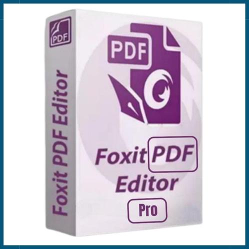 Foxit PDF Editor Pro 2024 Volledige Versie, Computers en Software, Ontwerp- en Bewerkingssoftware, Nieuw, Windows, Ophalen