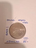 Brunei 1 dollar 1986 RARE !!!, Ophalen of Verzenden