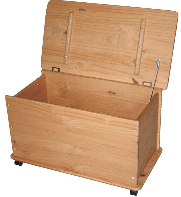 Houten speelgoedkist, Maison & Meubles, Accessoires pour la Maison | Coffres, Utilisé, Moins de 50 cm, Moins de 50 cm, 50 à 100 cm