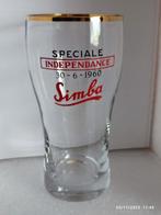 1 ancien verre à bière SIMBA BRASSERIE DU KATANGA ., Collections, Verres & Petits Verres, Comme neuf, Enlèvement, Verre à bière