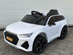 Audi RS6 12v wit Afstandsbediening / Bleutooth / Leder / RU, Ophalen of Verzenden, Nieuw
