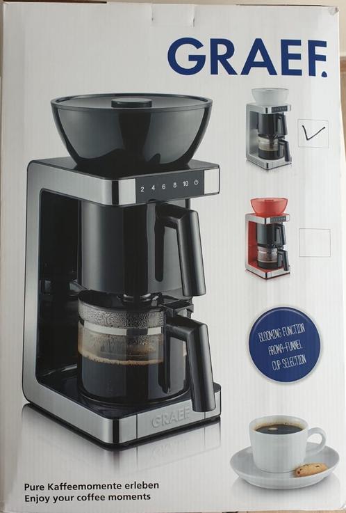 GRAEF Koffiezetapparaat FK701 WIT, Elektronische apparatuur, Koffiezetapparaten, Nieuw, Gemalen koffie, Koffiemachine, Ophalen