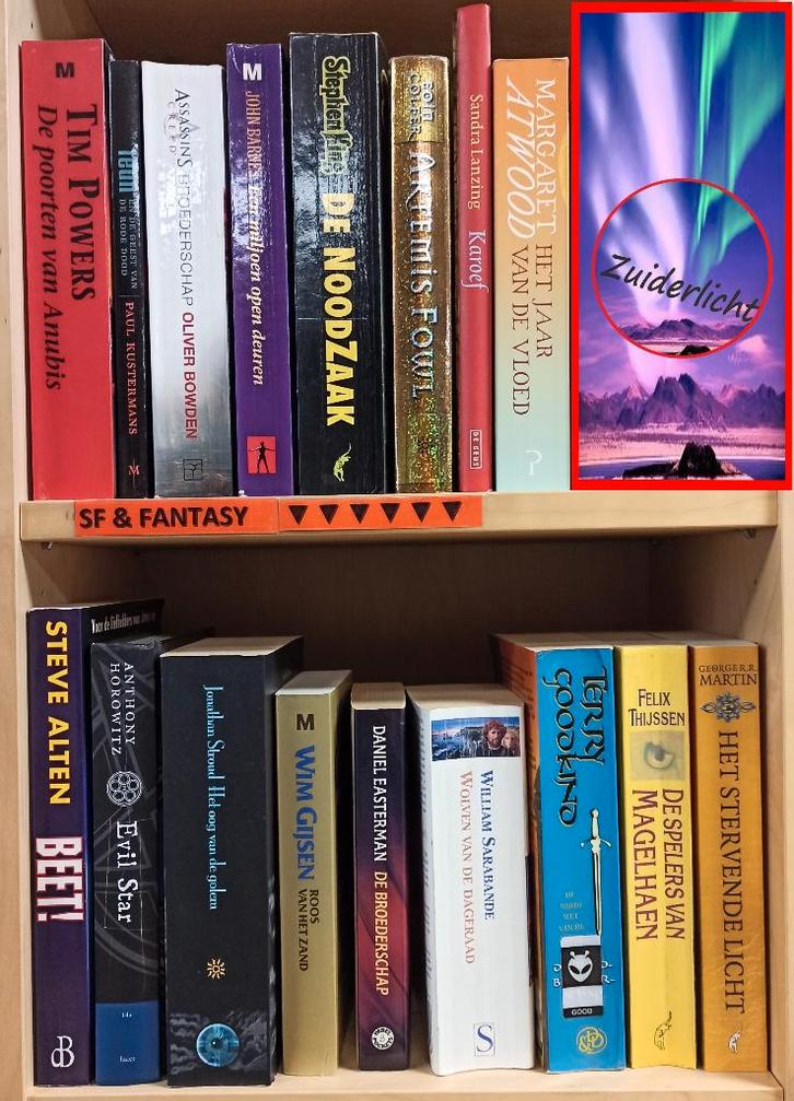 SF, fantasy en horror boeken, Livres, Fantastique, Utilisé, Enlèvement