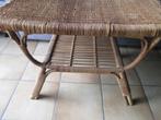 salontafel rotan riet, Ophalen of Verzenden