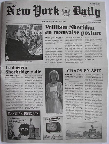 XIII Mystery gazette / gazet   New York Daily / US Today, Boeken, Stripverhalen, Nieuw, Eén stripboek, Ophalen