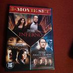 3 dvd inferno Da Vinci code angels & demons, Comme neuf, Enlèvement ou Envoi