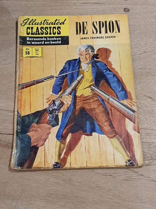 Illustrated Classics - De Spion -  1959, Boeken, Stripverhalen, Gelezen, Eén stripboek, Ophalen