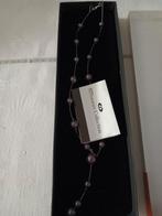 Ketting met parels, Handtassen en Accessoires, Kettingen, Paars, Nieuw, Ophalen of Verzenden, Overige materialen