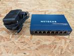 Netgear 8 poort gigabit switch GS108, Computers en Software, Netwerk switches, Ophalen, Gebruikt