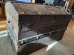 Prachtige hutkoffer van Delvaux, in originele staat, Ophalen, Overige materialen, Gebruikt, 70 cm of meer