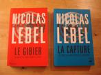 2 livres de Nicolas Lebel, Comme neuf, Enlèvement ou Envoi
