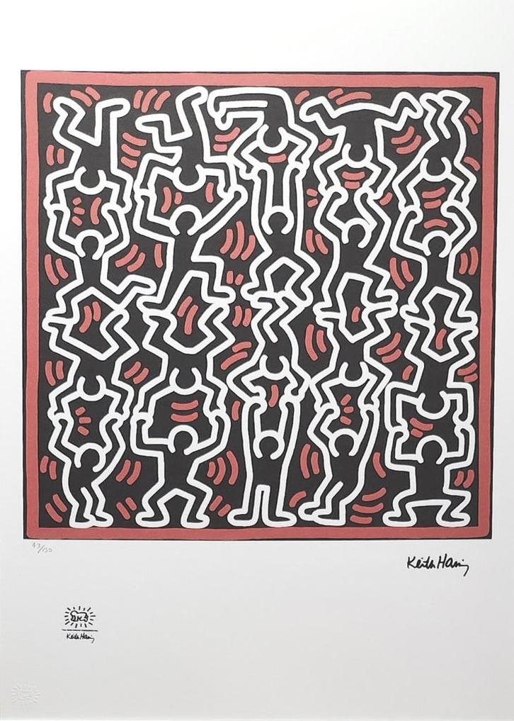 Keith Haring - Untitled, Antiek en Kunst, Kunst | Litho's en Zeefdrukken, Ophalen of Verzenden