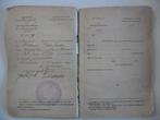 Oud werkboek uit 1891, Verzamelen, Tijdschriften, Kranten en Knipsels, Ophalen of Verzenden, Voor 1920