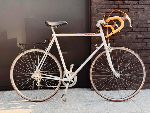 Vintage Peugeot koersfiets, Fietsen en Brommers, Fietsen | Racefietsen, Gebruikt, Ophalen