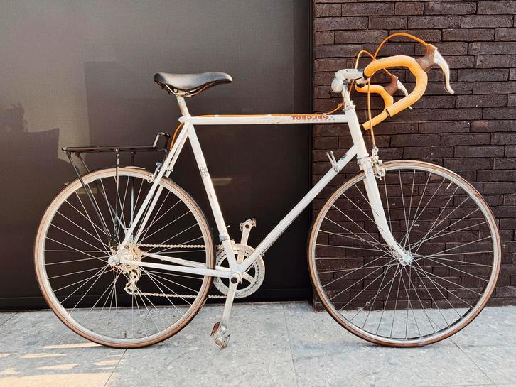 Vintage Peugeot koersfiets, Fietsen en Brommers, Fietsen | Racefietsen, Gebruikt, Ophalen