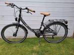 Granville, 24 inch meisjes zwart met bruin, Fietsen en Brommers, Fietsen | Meisjes, Ophalen, Granville, Handrem, Gebruikt