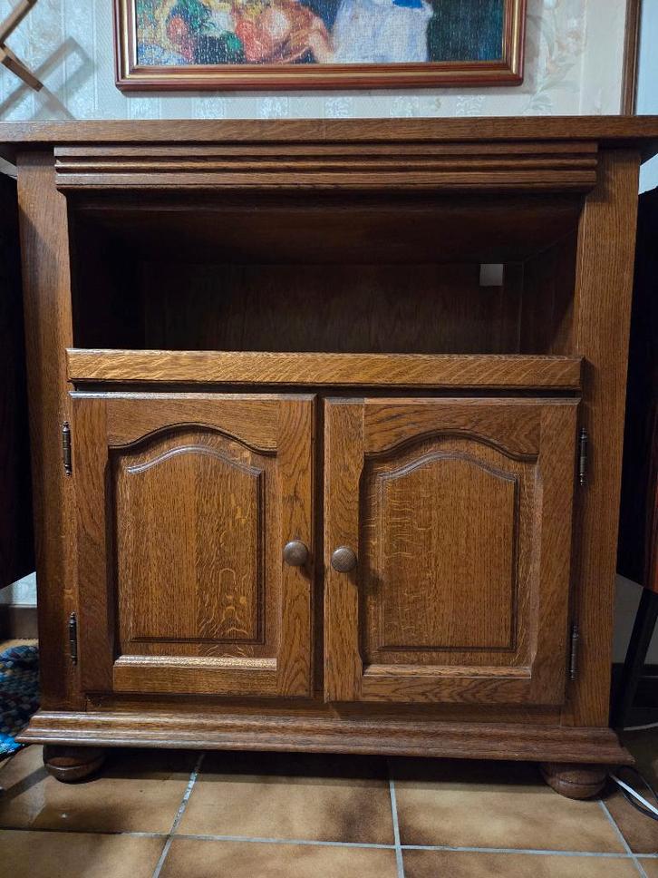 Meuble bas télé, autre, multimédia, bois F offre partir 30€, Huis en Inrichting, Kasten |Televisiemeubels, Gebruikt, Minder dan 100 cm