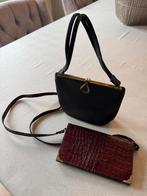 Vintage retro handtas, Ophalen of Verzenden, Handtas