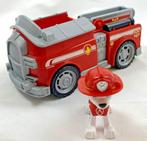 Paw Patrol Marshall Brandweerwagen Figuur en Voertuig auto, Verzenden, Zo goed als nieuw