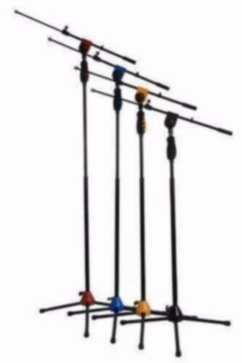 Zware professionele microfoon statief Geel, Muziek en Instrumenten, Standaarden, Nieuw, Microfoon, Ophalen of Verzenden