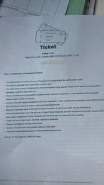 Zes (6) Tickets Plopsa Land De Panne