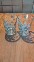 2 tasses SENSEO transparentes avec fleur blanche, Enlèvement ou Envoi, Comme neuf