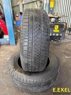 2X Continental Wintercontact 235/55R17 99H DOT: 4017, Auto-onderdelen, Banden en Velgen, Gebruikt, -, -, 17 inch
