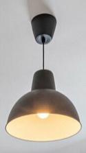 Ikea hanglamp skurup, Huis en Inrichting, Lampen | Hanglampen, Ophalen, Zo goed als nieuw, Metaal, Modern