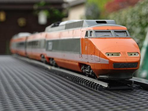 4-delige TGV van de 1e generatie - Lima - HO, Hobby en Vrije tijd, Modeltreinen | H0, Gebruikt, Treinset, Gelijkstroom, Lima, Ophalen of Verzenden