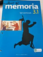 Memoria 3.1 - Pelckmans - Gesch - ISBN 978 94 6401 005 3, Ophalen of Verzenden, Nieuw, Geschiedenis, Pelckmans